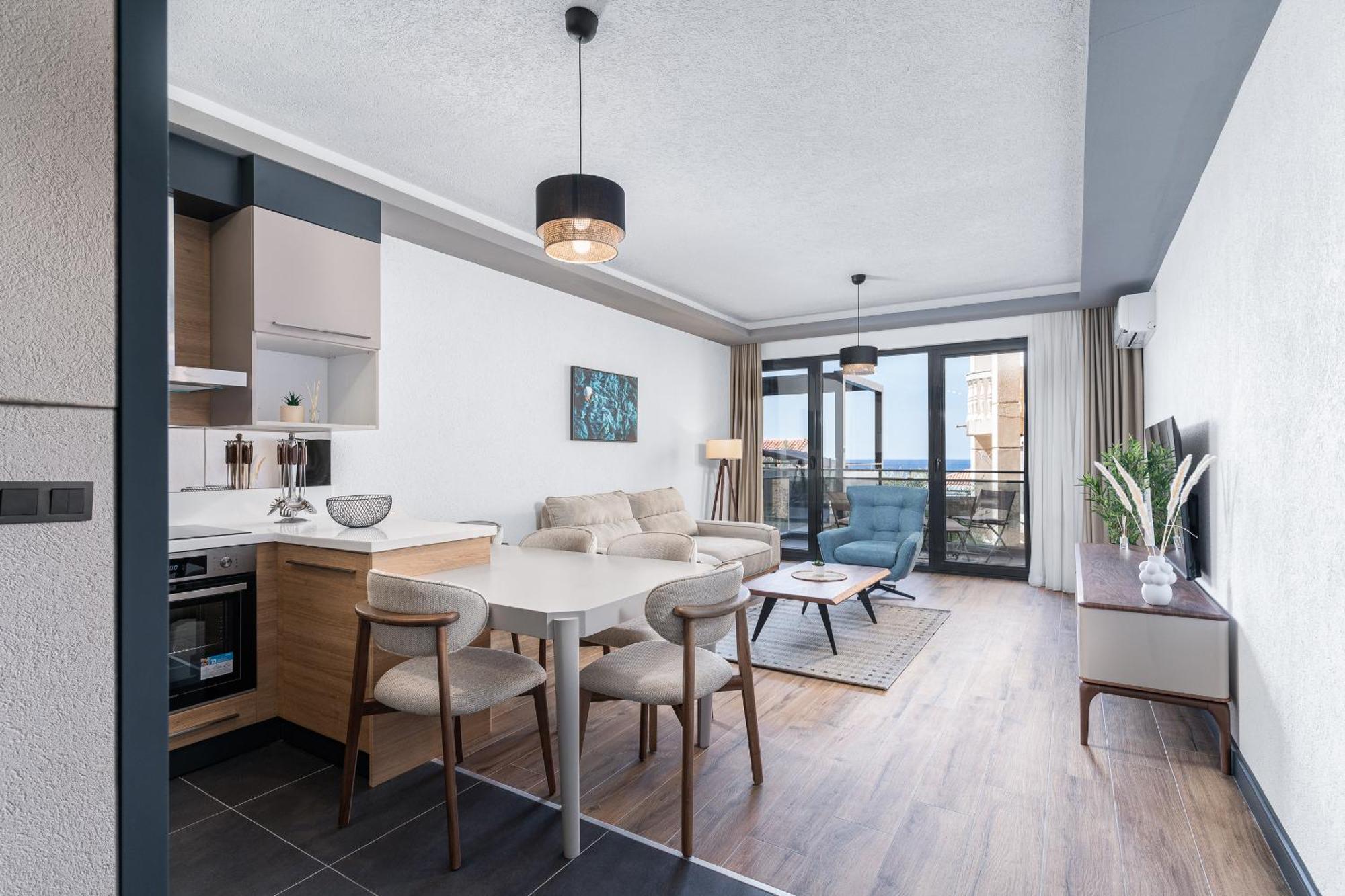 Апартаменти Vista Seaview Светі-Стефан Екстер'єр фото